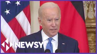 President Biden Vows To Stop Nord Stream 2 Pipeline If Russia Invades Ukraine