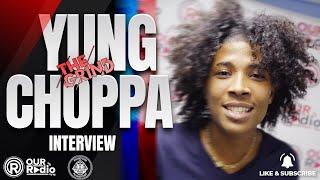 YUNG CHOPPA has a viral hit with his first ever recorded song! Live on The Grind Interview