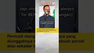 Abu Janda Posting Video Anies Seolah Bicara 'ACT for Benefit’