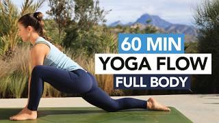 60 Min Yoga Routine | Mixed Levels Full Body Flow & Meditation