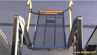 Ricon S-Series® Classic™ Wheelchair Lift Operation [inside view]