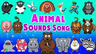 Animal Sounds Song | Animal Songs for Toddlers | LittleKidsTV