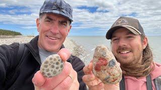 Florida YouTuber Hunts Michigan Rocks
