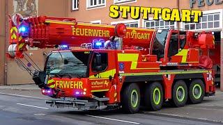 [FEUERWEHRKRAN BF STUTTGART] - Großeinsatz UNFALL mit STADTBAHN: Alarm für Feuerwache 3 & mehr!