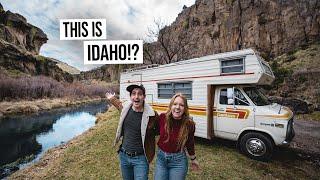 Incredible RV Camping in IDAHO! - Top Road Trip Stops & Trying World’s BEST Fish & Chips??