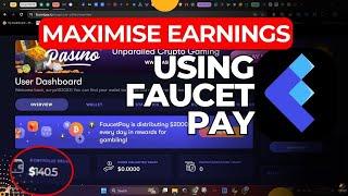 Maximize Earnings on FaucetPay 2024 | Faucetpay Account Earning Trick