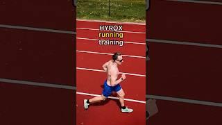 hyrox running training workout // do this hyrox workout to run faster