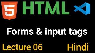 Form & input tag  in Html | web development tutorial