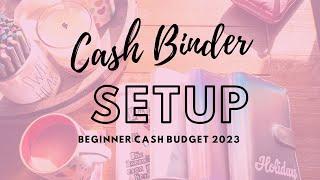 CASH BUDGET BINDER SETUP | Cash Budget | Beginner Cash Budgeting