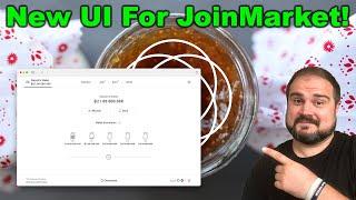 Preview of Jam: Revamped UI for JoinMarket P2P CoinJoin!