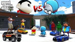 Shinchan and Doraemon Fight For Mini Rc Super Car in GTA 5