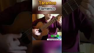 Tarantos. Flamenco guitar solo