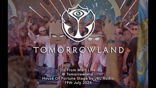 Djs From Mars Live at @tomorrowland - House Of Fortune Stage by @jbl Audio 19th July 2024 - Full Set