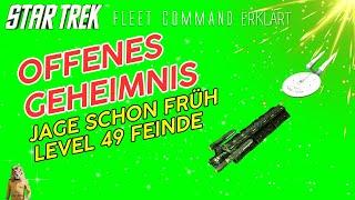 Offenes Geheimnis: Jage schon früh Level 49 Feinde | Star Trek Fleet Command? | Outside Views STFC