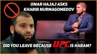 Omar Hajaj asks Khabib Nurmagomedov: "Did you leave UFC because it could be haram?!"