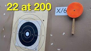 Rimfire 22LR match with Lapua Long Range 100yds / 200yds