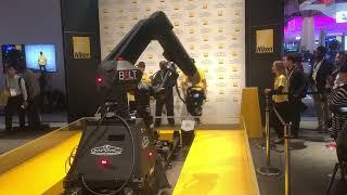 CES2018: Nikon demonstrating MRMC’s high speed cinebots Bolt and Bolt Jr.