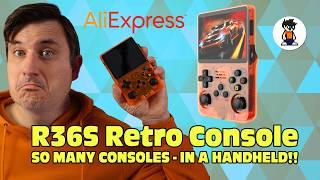 Best Handheld Game Console on AliExpress? R36S Retro Handheld - Sub £30 BARGAIN