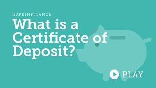 What is a Certificate of Deposit?