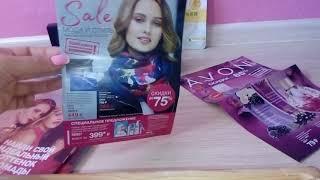 распаковка 8 2019 каталог +пакеты сюрприз AVON