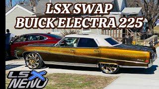 Ls swapping my dads 1969 Buick Electra 225