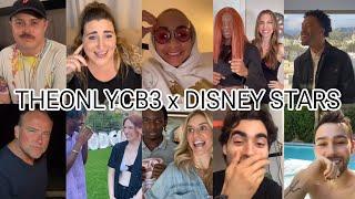 @TheOnlyCB3 Collaborating with Disney Stars + More | Compilation