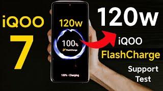 iQOO 7 120w Vivo Fast Charging Support Test Working or not 