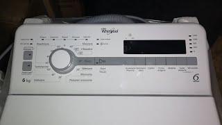 WHIRLPOOL TDLR 60210 Обзор, описание.