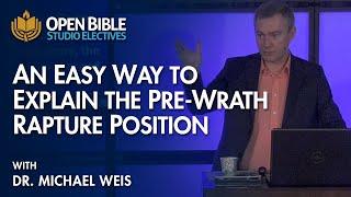 Studio Electives - An Easy Way to Explain the Pre Wrath Rapture Position with Dr. Michael Weis