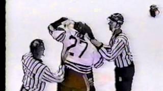 B.J. Young vs Chris Fleury WHL Nov 10/94