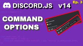 [2024] Slash Command Options & Choices | Discord.js v14