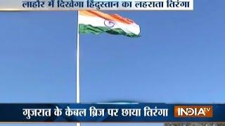 India's tallest Tricolor hoisted at Attari-Wagah border in Punjab