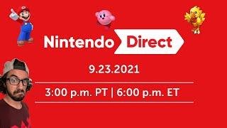 September 2021 Nintendo Direct LIVE REACTION | Andy Bru