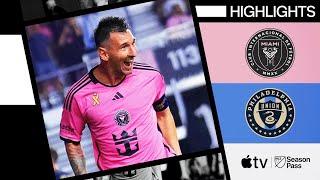 Inter Miami vs. Philadelphia Union | Messi is BACK! | Full Match Highlights | September 14, 2024