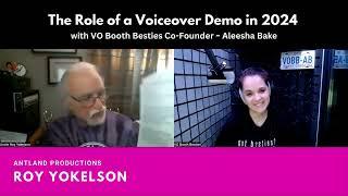 Interview with Voiceover Demo Producer: Roy Yokelson