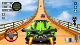 Car_रेसिंग गेम || GT Ramp Car Stunts Racing Simulator - Extreme Car Crash Beam Derby 3D