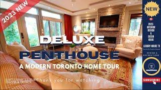 Penthouse in Toronto Downtown | Luxe Living Downtown  #PenthouseSuite #DowntownLiving #CityViews #4k