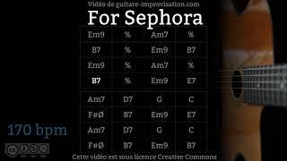 For Sephora - Gypsy jazz Backing track / Jazz manouche