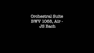 Danilo Del Tufo plays Orchestral Suite BWV 1068, Air - JS Bach