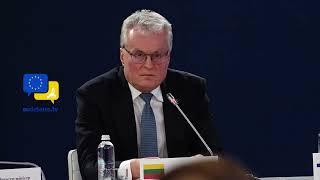 Lithuania’s Gitanas Nausėda Urges EU Unity in Support of Ukraine -The Vital Role of the US in Peace!