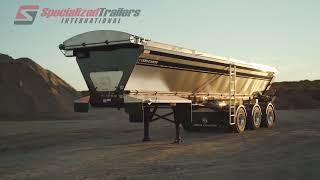 Cross Country  Live Bottom Trailer from SPECIALIZED TRAILERS