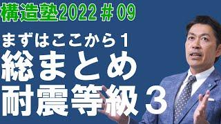 【構造塾＃09】総まとめ　耐震等級３　その１