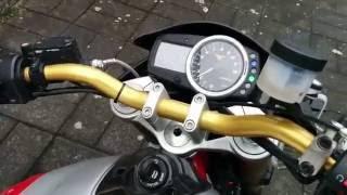 Moto Morini Corsaro 1200 with Termignoni sound