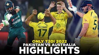 Full Highlights | Pakistan vs Australia | Only T20I 2022 | PCB | MM2A | #PAKvAUS | #SportsCentral