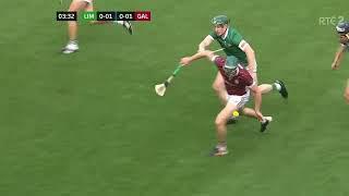 Cianan Fahey Catch / Brian Concannon Score - Limerick v Galway - 2023 Hurling Championship