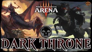 DARK LORD ON HIS DARK THRONE | MTG Arena - Mono Black Nazgul Wraith 6-0 Roaming Throne Alchemy Deck