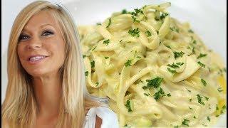 Healthy Pasta Alfredo & Ravioli from Raw Plants- No Wheat, Dairy, Gluten or even Cooking