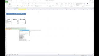Excel 2010 - RECHERCHEV (1)