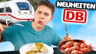 FOODNEUHEITEN DER DEUTSCHEN BAHN TESTEN(MEATBALLS,ZIMTSCHNECKE)