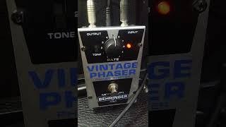 Behringer Vintage Phaser Phase Shifter VP1 rate 5 + Peavey Bandit 112 ALL Lead Drives & Distortion 2